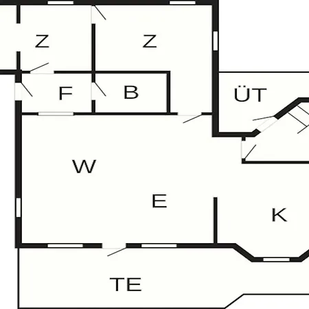 بيت للعطل 6 Person In Børkop